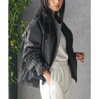 mili an deni/ミリアンデニ mili an deni バックチュールショートトレンチコート/508001521
