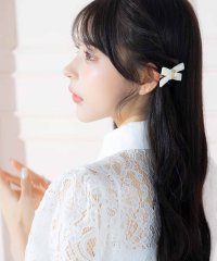 Tika/ティカ Tika ヘアアクセサリーリボンデザインビジュー付きバレッタセット/508001639