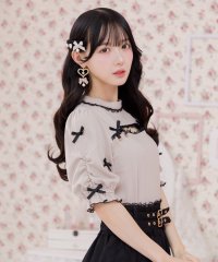 ROJITA/ロジータ ROJITA デコルテ開きリボンテレコトップス/508001654