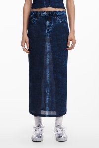 Desigual/デシグアル Desigual ロングデニムスカート/508001710