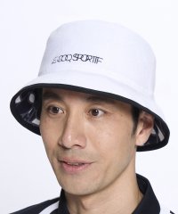 le coq sportif GOLF /ルコックスポルティフ ゴルフ le coq sportif golf 【大きいサイズ】モンドリアン柄 リバーシブルハット/508001751