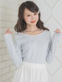 Emsexcite/エムズエキサイト ems excite リボン付きシャーリングCT/508002002