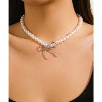 Lace Ladies/レースレディース Lace Ladies リボン モチーフ バラエティ デザイン ネックレス/508002063