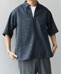 SHIPS any MEN/SHIPS any:〈洗濯機可能〉リネンライク スキッパー プルオーバーシャツ(セットアップ対応)◆/508002211