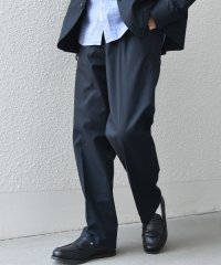 SHIPS any MEN/SHIPS any:〈接触冷感/遮熱等〉ハイブリッド リネン イージーパンツ (セットアップ対応)25SS◇/508002232