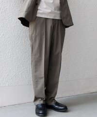 SHIPS any MEN/SHIPS any:〈接触冷感/遮熱等〉ハイブリッド リネン イージーパンツ (セットアップ対応)25SS◇/508002232