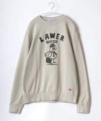 salong hameu/サロンハミュー Salong hameu LUMBER （ランバー） アメカジ プリントスウェットトレーナー ユニセックス/508002493