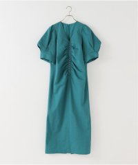 NOBLE/ウェービーコットンフロントホックロングワンピース/508002696