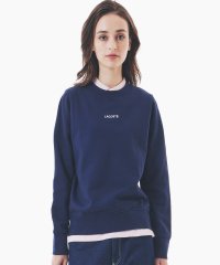LACOSTE/ラコステ LACOSTE ブランドネームロゴ刺繍 クルーネックスウェットプルオーバー トレーナー/506846155