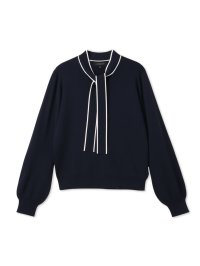LAUTREAMONT DECLASSE/ロートレアモン デュクラス LAUTREAMONT DE CLASSE 配色ボウタイニット/508003215