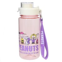 cinemacollection/シネマコレクション cinemacollection スヌーピー 常温水筒 ドリンクボトルM ストラップ付 PEANUTS GANG PK ピーナッツ 大西賢製/508003541