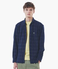 LACOSTESPORTS MENS/ラコステ LACOSTE グラフチェックジャージボタンダウンシャツ/508003615