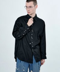 M TO R/BUTTON OVERSIZE SHIRTS/508004170