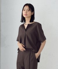 COMME CA ISM /【ＵＶカット・吸汗速乾・接触冷感】kireri　ストレッチドライツイル　Ｔブラウス/507929059