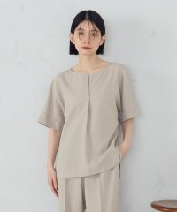 COMME CA ISM /【ＵＶカット・吸汗速乾・接触冷感】kireri　ストレッチドライツイル　Ｔブラウス/507929059
