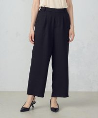 COMME CA MODELS/【美しいベーシックパンツ】麻調ワイドパンツ/507929122