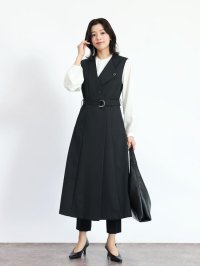 FENNEL/フェンネル FENNEL アシンメトリーラペルジレワンピース/508005031