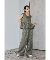 niana/ニアナ niana ペプラムセットアップドレス ワイドパンツ パンツドレス パーティードレス オケージョンドレス 結婚式 二次会 同窓会 成人式 お呼ばれ/505830821