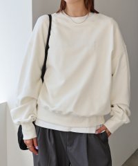 ANME/アンドミー andme ANME ロゴ刺繍入り 裏毛 スウェット トップス/505975037