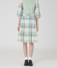 BLUE LABEL CRESTBRIDGE/クレストブリッジチェックシャドードビープリーツスカート/507868696