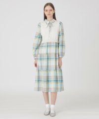 BLUE LABEL CRESTBRIDGE/クレストブリッジチェックシャドードビードッキングドレス/507869236