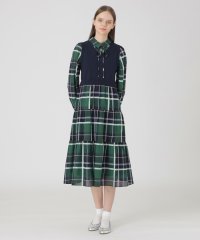 BLUE LABEL CRESTBRIDGE/クレストブリッジチェックシャドードビードッキングドレス/507869236