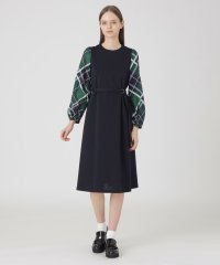 BLUE LABEL CRESTBRIDGE/コンパクトライトポンチサックドレス/507869237