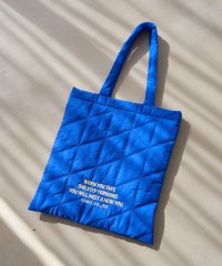 coen/ロゴ刺繍 幾何柄 キルトトートバッグ/507967875