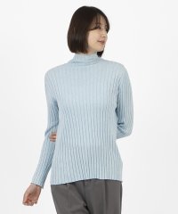 LAPINE BLANCHE/ラピーヌ ブランシュ LAPINE BLANCHE シルク混リブボトルネックプルオーバー/507978034