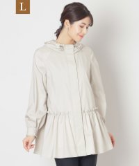 TO BE CHIC(L SIZE)/【L】【はっ水】ハイカウントタフタ スプリングコート/507978097