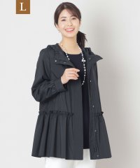 TO BE CHIC(L SIZE)/【L】【はっ水】ハイカウントタフタ スプリングコート/507978097