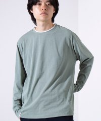 GLOSTER/【GLOSTER/グロスター】フェード加工 天竺 フェイクレイヤード ロングスリーブTシャツ ロンT/507985107