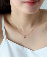 BLUEEAST/ブルーイースト BLUEEAST ムーンビジューネックレス / ニッケルフリー/508006221