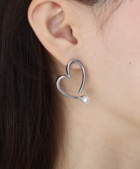 BLUEEAST/ブルーイースト BLUEEAST パール付ハートピアス / ニッケルフリー/508006224
