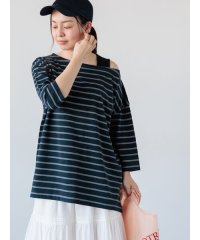 Lugnoncure/2wayボーダートップス《2025spring catalog item》/508006507