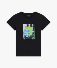 agnes b. FEMME/オーガニックコットン フォトプリント 半袖 Tシャツ/508006526