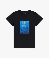 agnes b. FEMME/オーガニクコットン フォトプリント 半袖 Tシャツ/508006528
