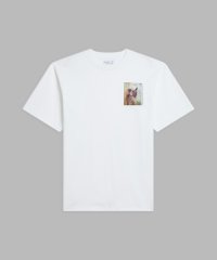agnes b. HOMME/メンズ オーガニックコットン プリント 半袖 Tシャツ "Victor Hugo"/508006533