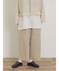 Samansa Mos2/【Cross×Linen】サイドポケットパンツ ≪M/Lサイズ≫/508006575