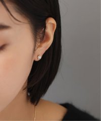 Lilas/0.6ctサイドダイヤピアス K18（両耳）/508006645