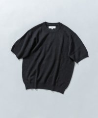 URBAN RESEARCH ROSSO/『WEB限定』変形カノコ半袖クルーネックニット/508007399