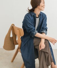 URBAN RESEARCH DOORS/ライトコットンデニムシャツワンピース/508007553