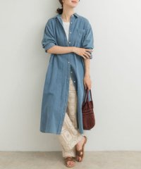 URBAN RESEARCH DOORS/ライトコットンデニムシャツワンピース/508007553