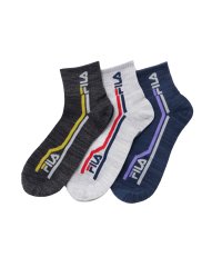 FILA/フィラ FILA クォーターソックス サイドライン 3足組/508007759