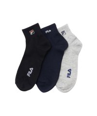 FILA/フィラ FILA クォーターソックス 異柄 3足組/508007760