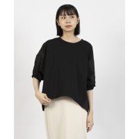 EGLANTINE/エグランティーヌ EGLANTINE 布帛ドッキングカットソー/508007954