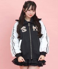 Secret Honey/シークレットハニー Secret Honey 取り外しフード付きスカジャン風ブルゾン/508008079