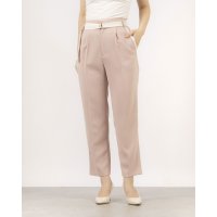 TONAL/トーナル TONAL バイカラーベルト付テーパードパンツ/508008138