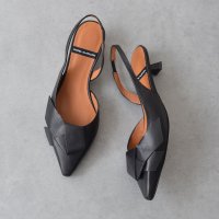 ANGEL ALARCON/アンヘル アラルコン ANGEL ALARCON ノットオーナメントバックバンドパンプス/508008152