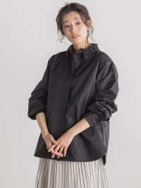 Droite Lautreamont/ドロワット ロートレアモン Droite lautreamont レース襟2WAYシャツ≪手洗い可能≫/508008249